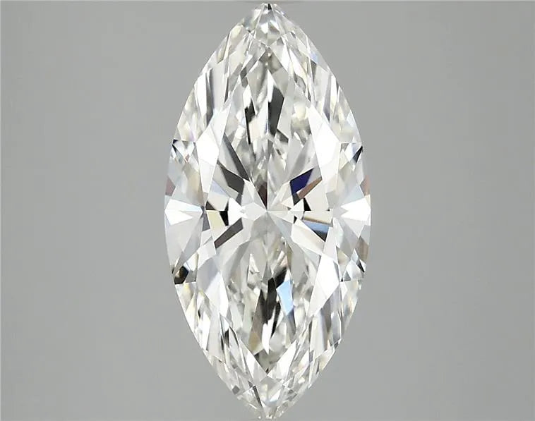 2.52ct Marquise Lab Grown Diamond (Colour G, Clarity VVS1, IGI Certified)