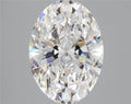 2.91ct Oval Lab Grown Diamond (Colour E, Clarity VS2, IGI Certified)