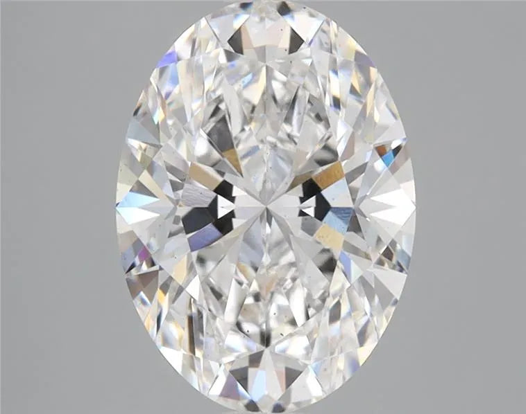 2.91ct Oval Lab Grown Diamond (Colour E, Clarity VS2, IGI Certified)