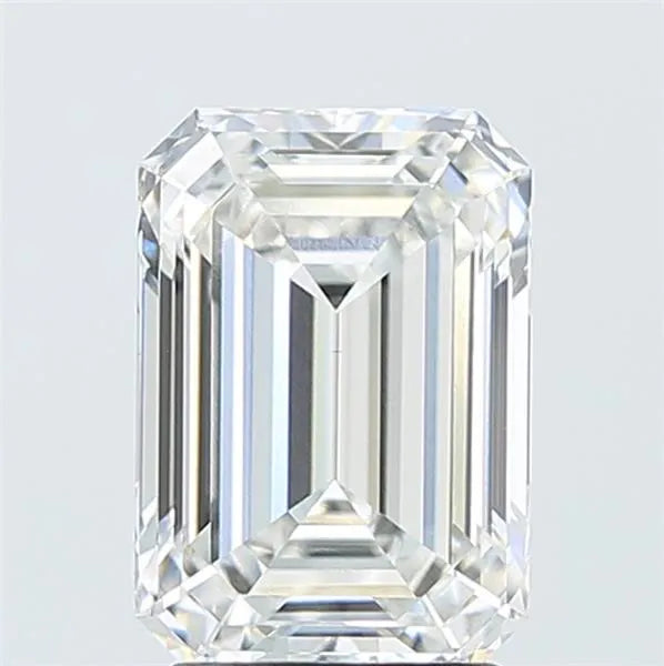 3.04ct Emerald Lab Grown Diamond (Colour F, Clarity VVS2, IGI Certified)