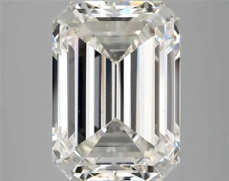 5.00ct Emerald Lab Grown Diamond (Colour G, Clarity VVS2, IGI Certified)