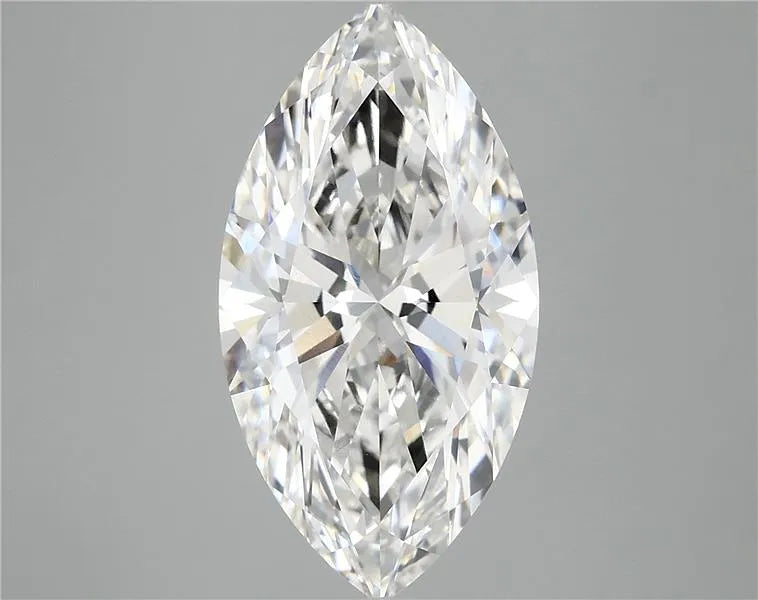 5.03ct Marquise Lab Grown Diamond (Colour F, Clarity VVS2, IGI Certified)