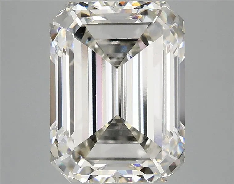 5.06ct Emerald Lab Grown Diamond (Colour G, Clarity VVS2, IGI Certified)