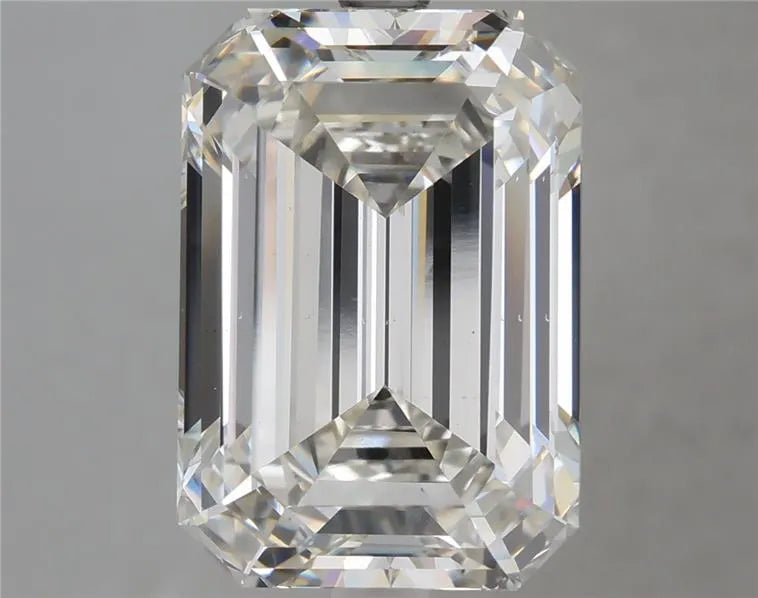 6.00ct Emerald Lab Grown Diamond (Colour H, Clarity VS1, IGI Certified)